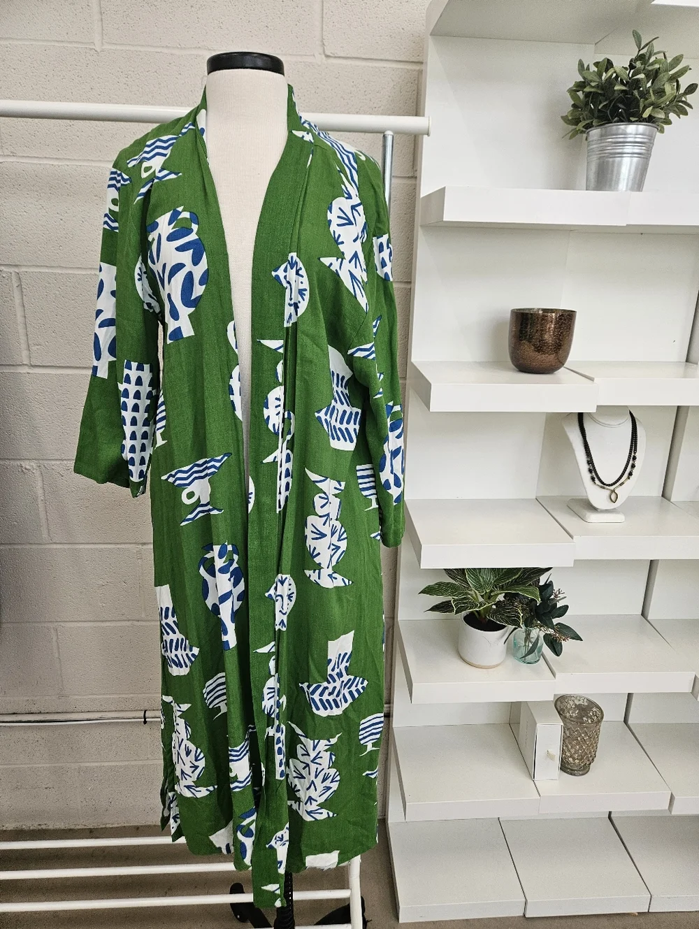Pottery print Kimono - Picture 1 of 4